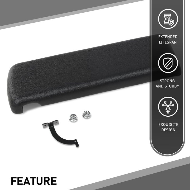 DOTCOM Center Console Lid Cover Fit for Pontiac Firebird 1970-1981/ Fit Chevy Camaro 1973 1974 1975 1976 1977 1978 1979 1980 1981 Armrest Lid Kit 10019554 - Image 4